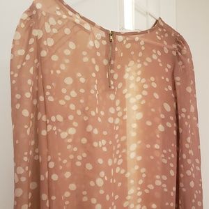 nice  Polka. dot  Blouse